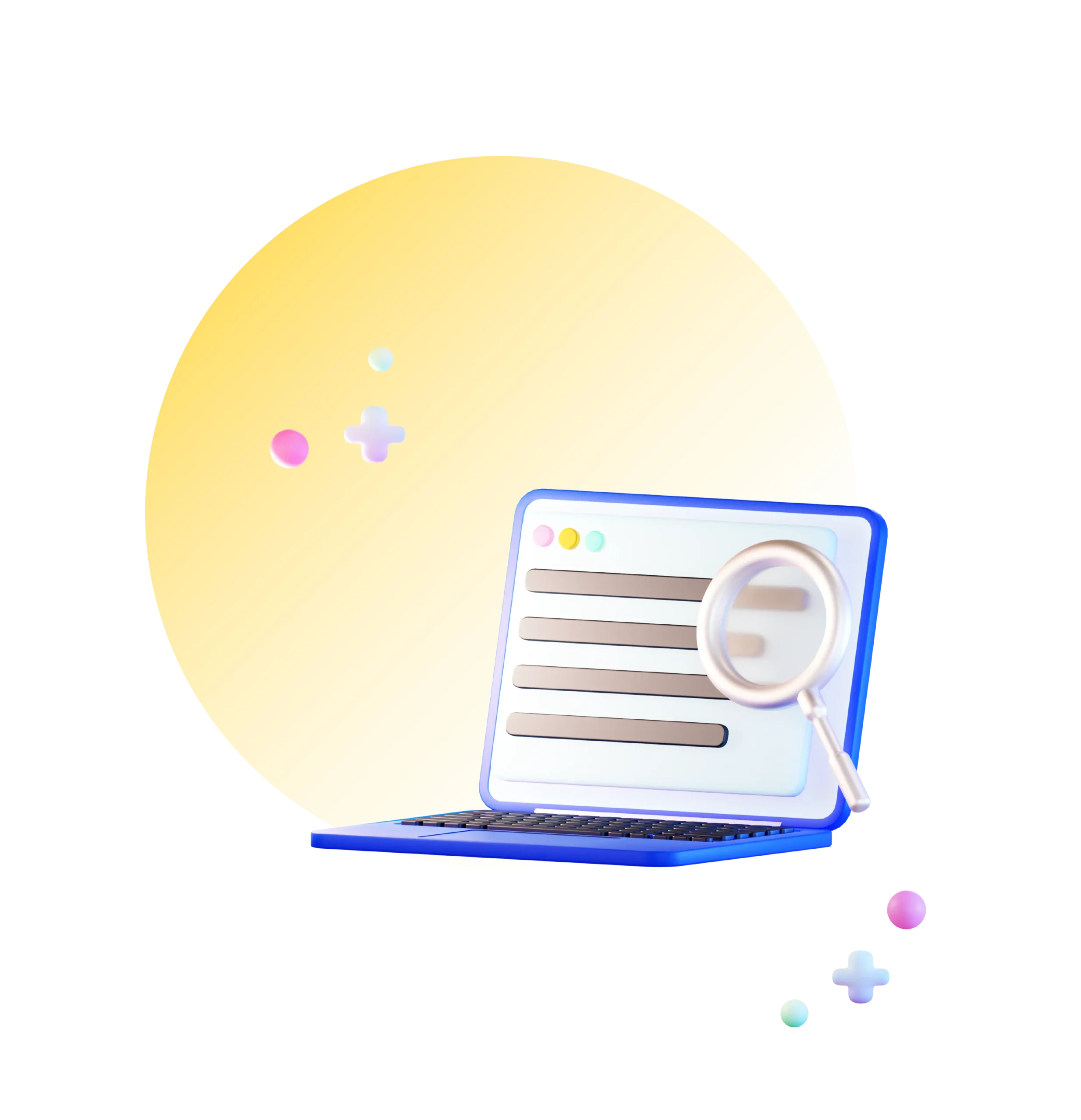 digital marketing services. SEO optimization process, highlighting keyword research, ranking improvements, and organic traffic growth.