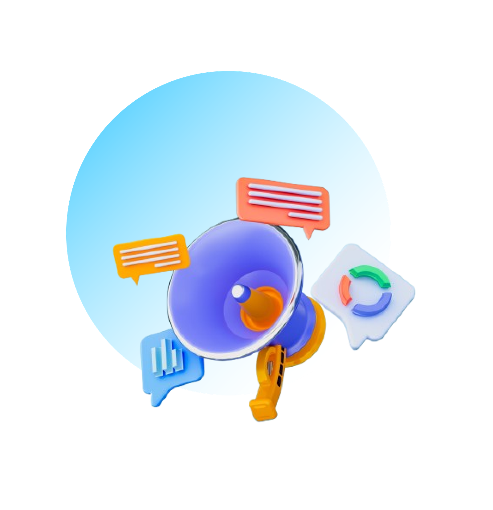 Digital marketing services and brand strategies in action, showcasing analytics, campaigns, and audience engagement for business growth